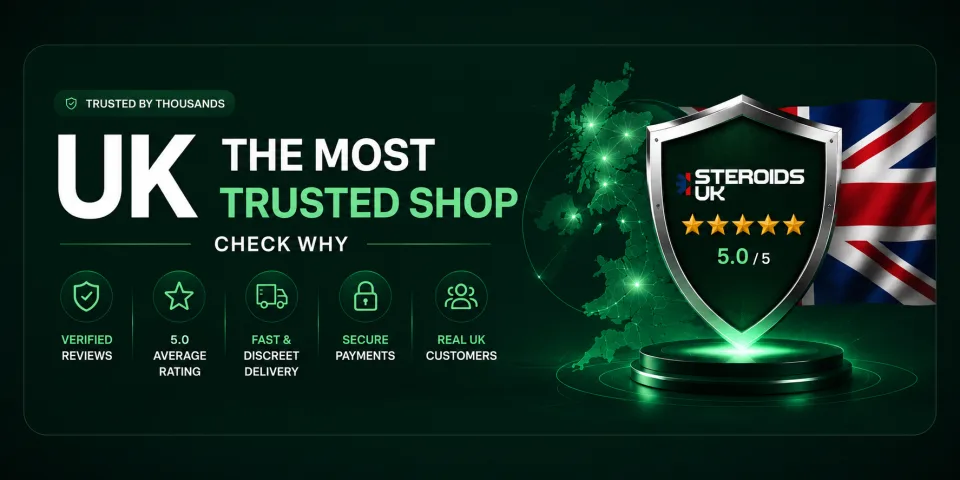 The most trusted UK steroid shop — 5.0 average rating, verified reviews