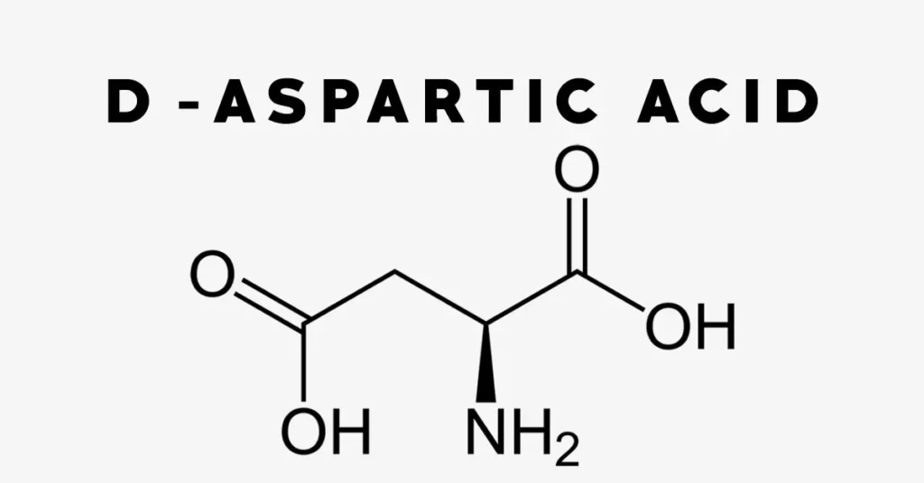 D-Aspartic Acid Natural PCT supplement Structure