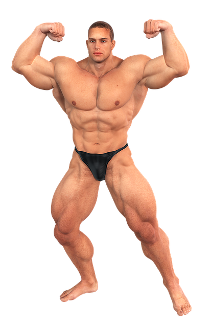 man, muscles, gym