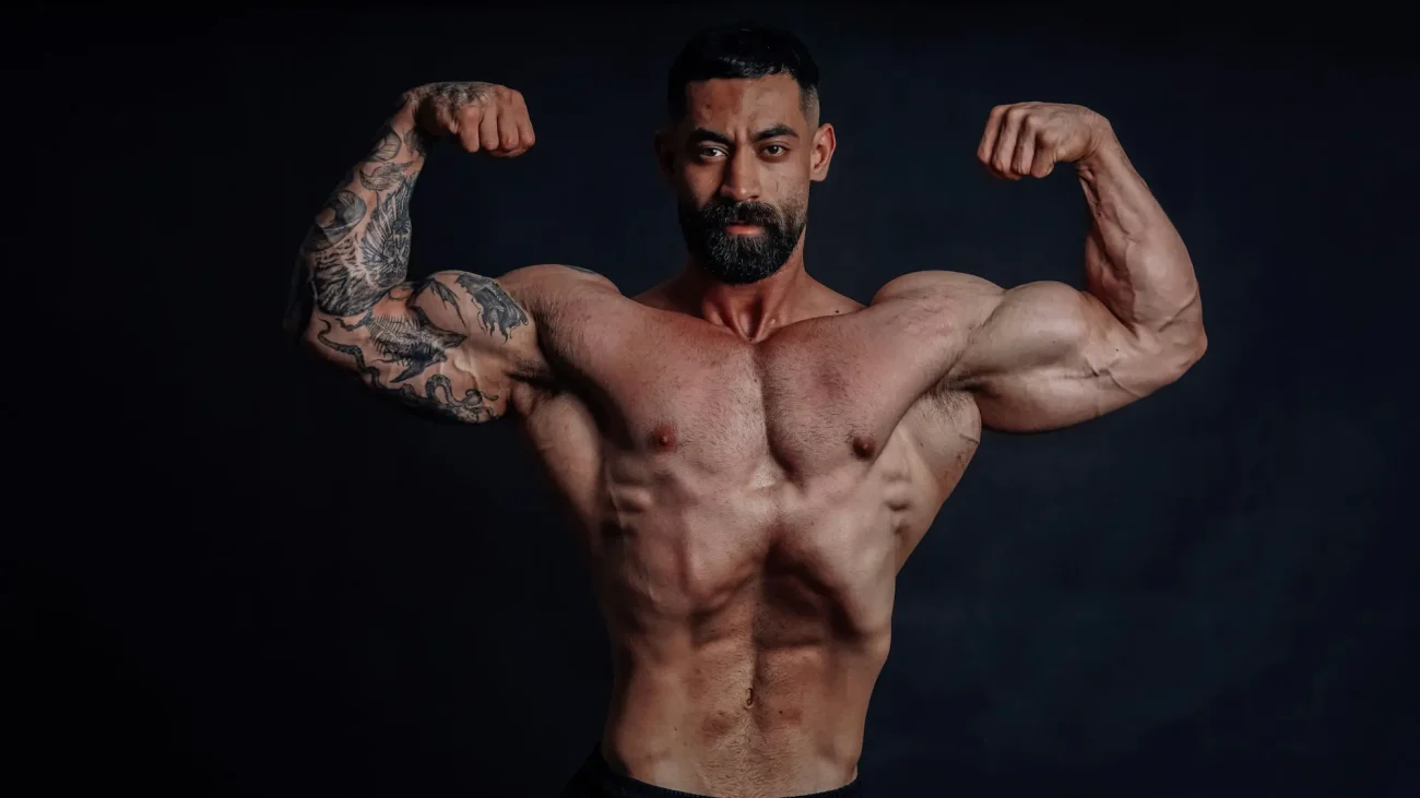 Men muscle mass