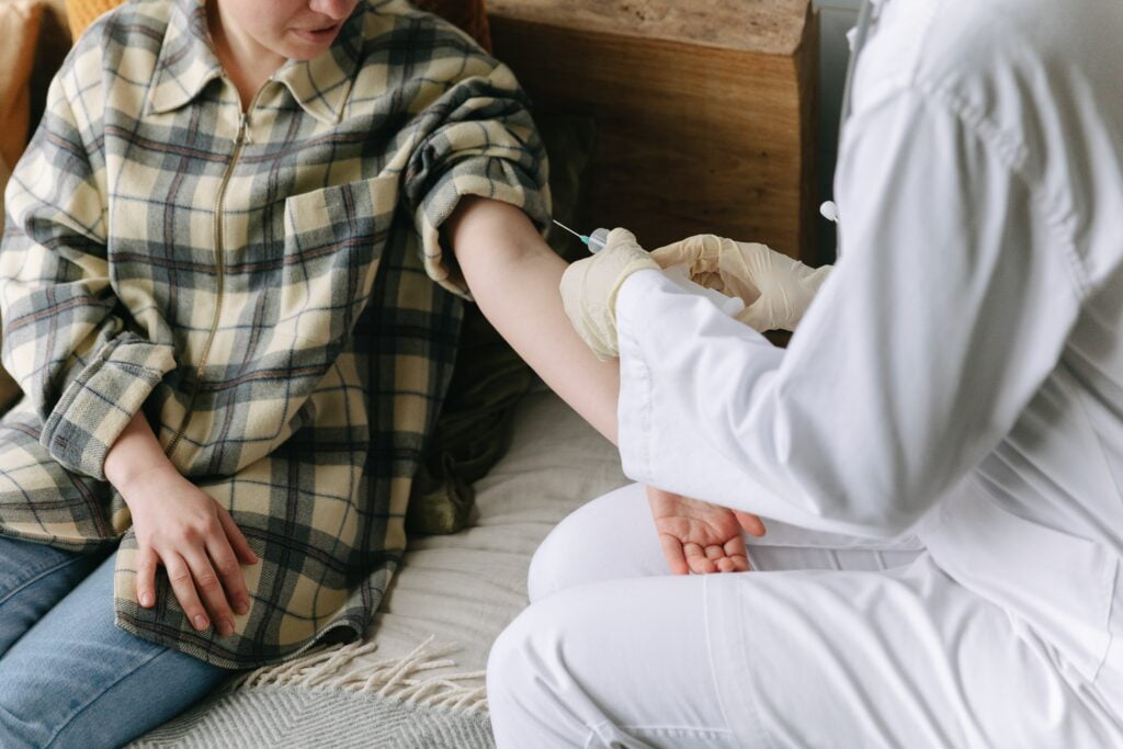 Why would a patient be given steroids?