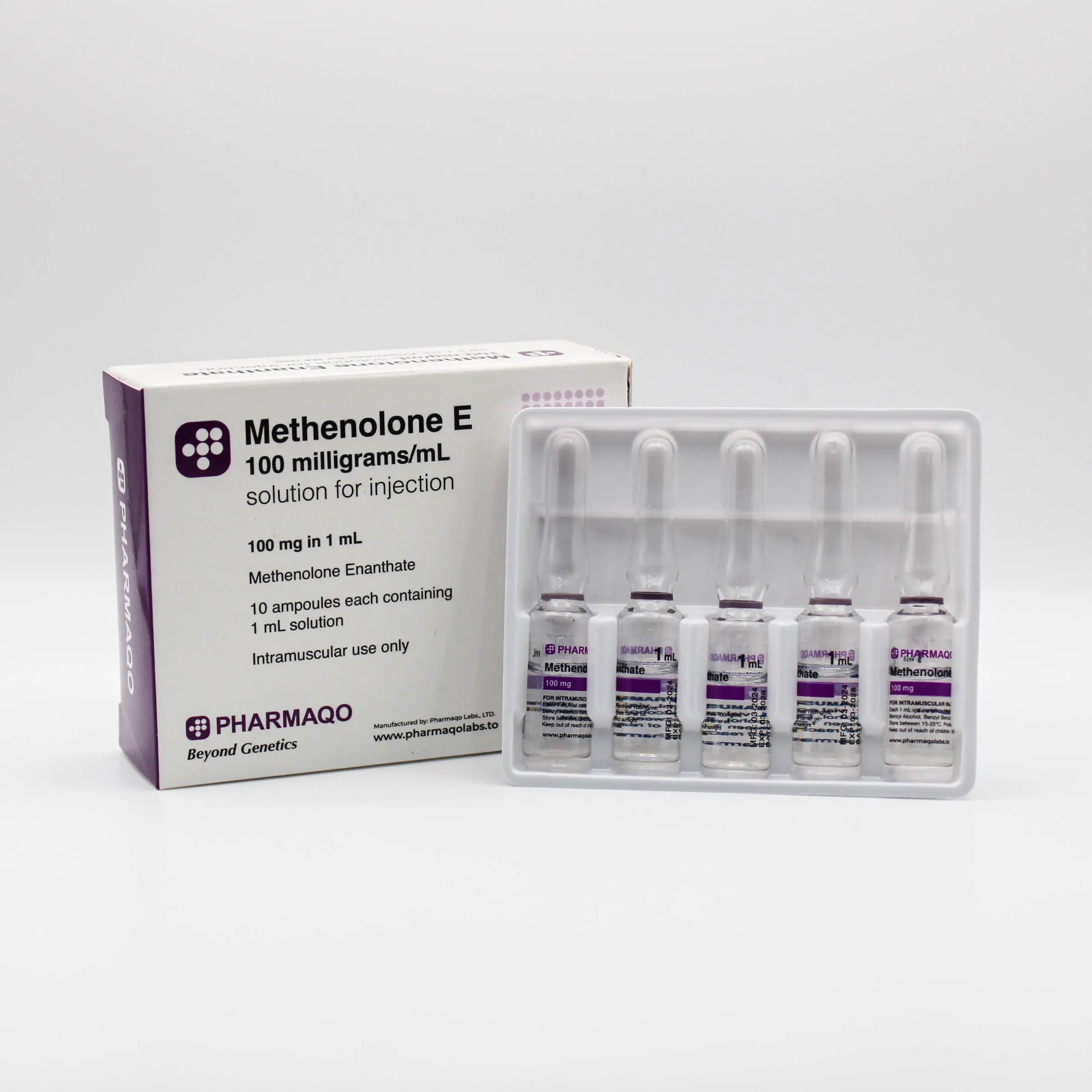 Primobolan – Methenolone 100mg – PharmaQo Labs [Amps]