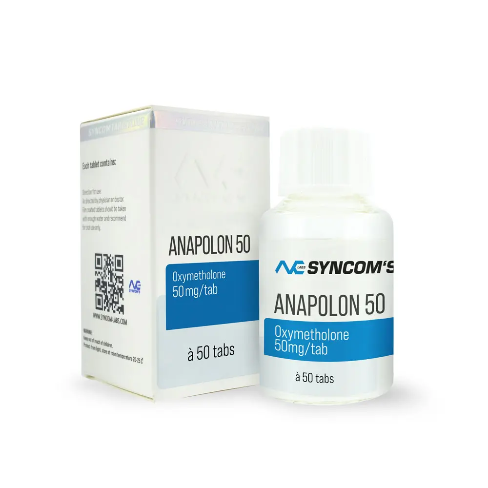 Anapolon – Oxymetholone [25mg/100tabs] | Syncom Labs