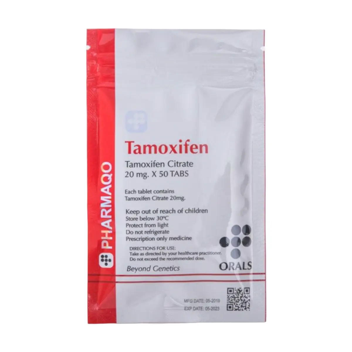 Tamoxifen / Nolvadex – Pharmaqo Labs [50tab/20mg]