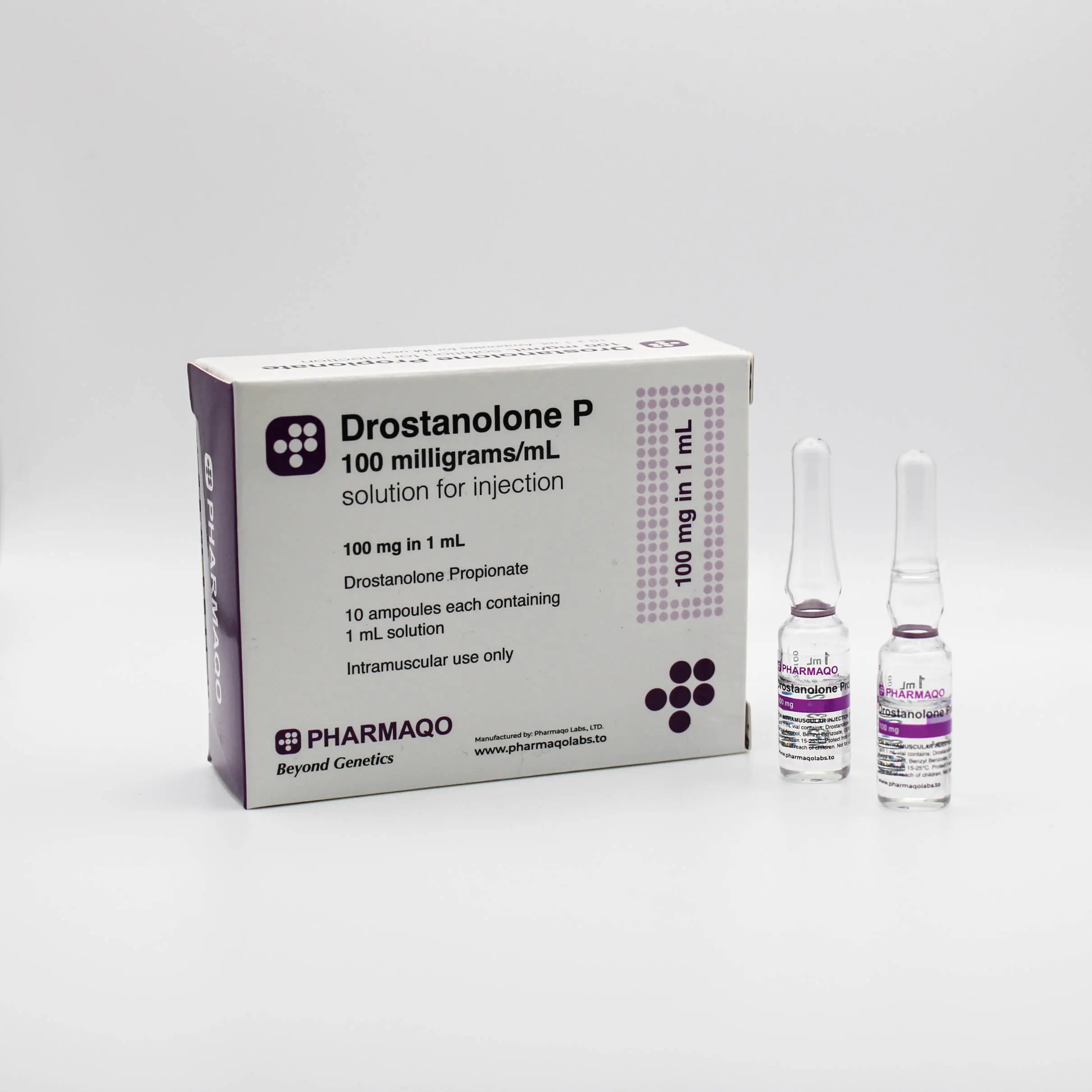 Drostanolone P 100mg – PharmaQo Labs [Amps]