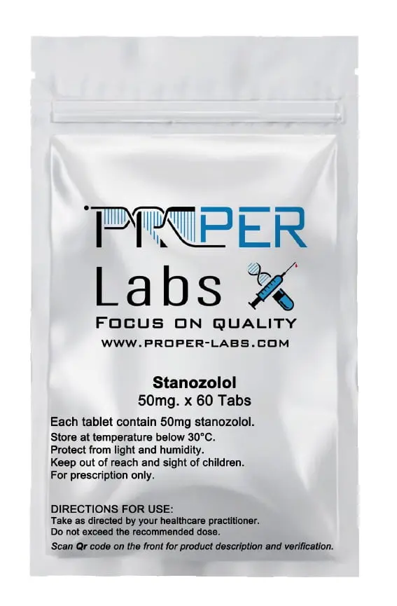 Winstrol – Proper Labs [60tabs/50mg]