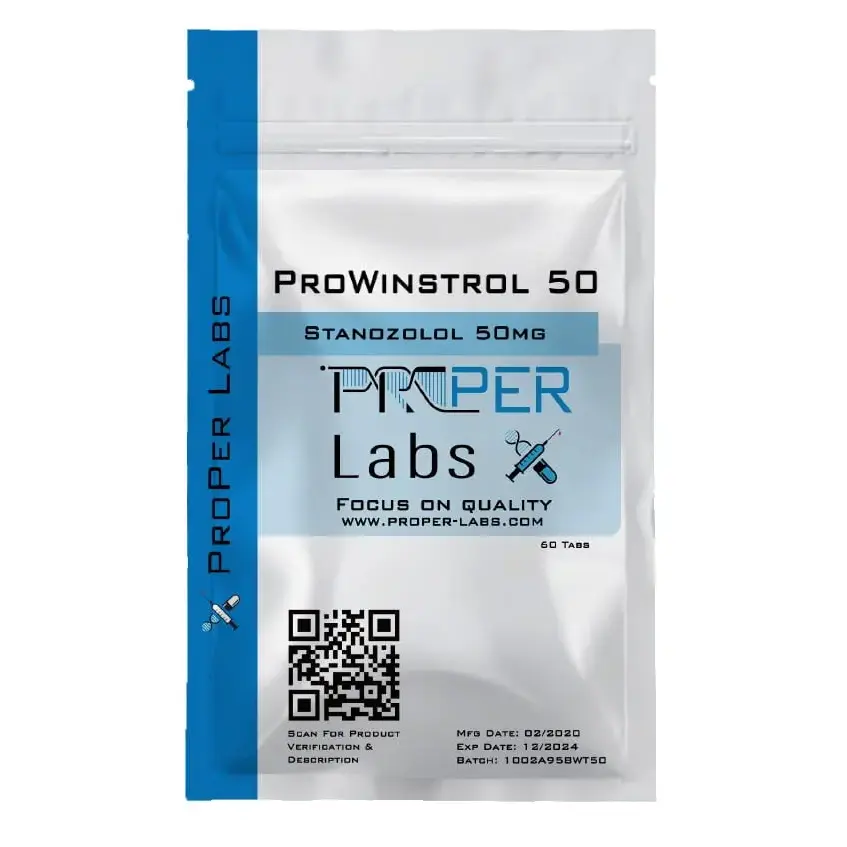 Winstrol – Proper Labs [60tabs/50mg]