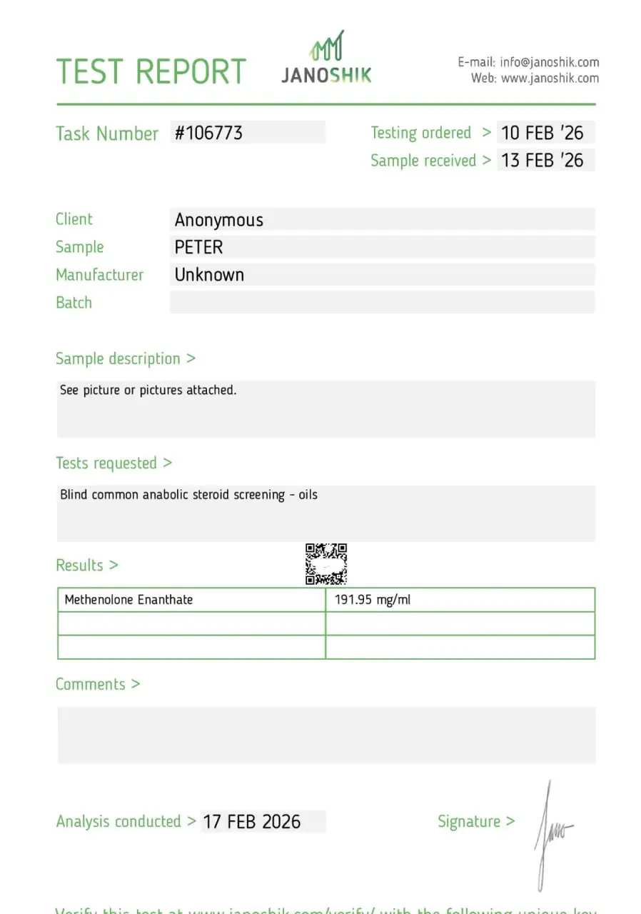 Primobolan Depot 175 – Pharmaqo Labs