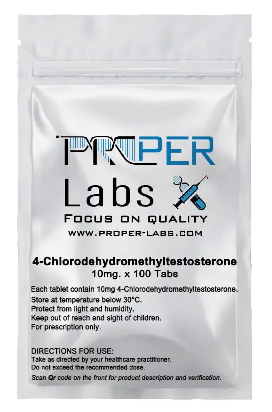 Turinabol – Proper Labs [10mg/100tabs]
