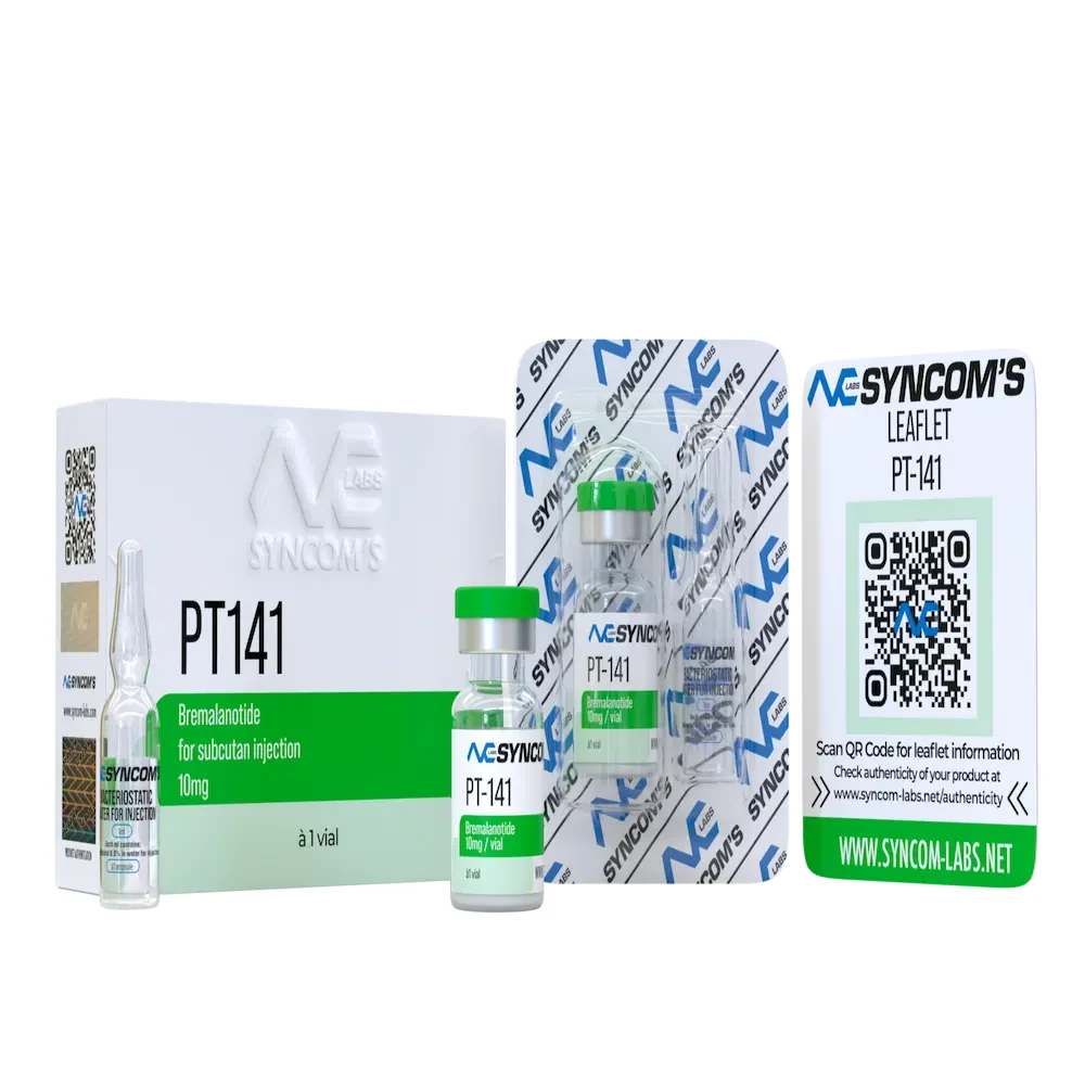 PT141 – Bremelanotide [10mg] | Syncom Labs
