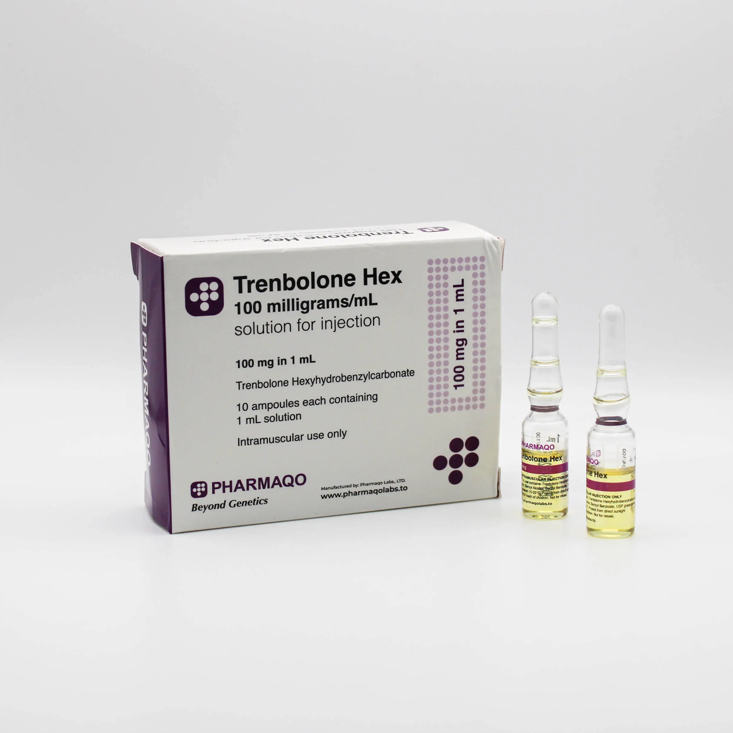 Trenbolone Hex 100mg – PharmaQo Labs [Amps]