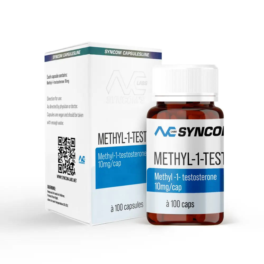 Methyl-1-Test Metribolone [10mg/100caps] | Syncom Labs